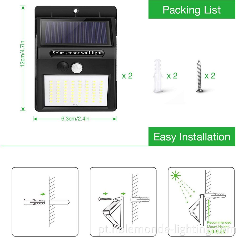 solar powered outdoor sconce light